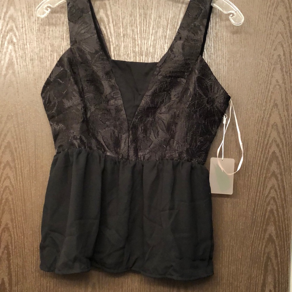 F21 Top with back zipper